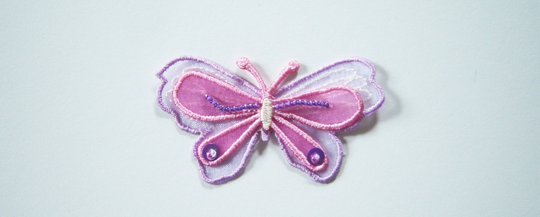 Pink/Orchid Butterfly Applique