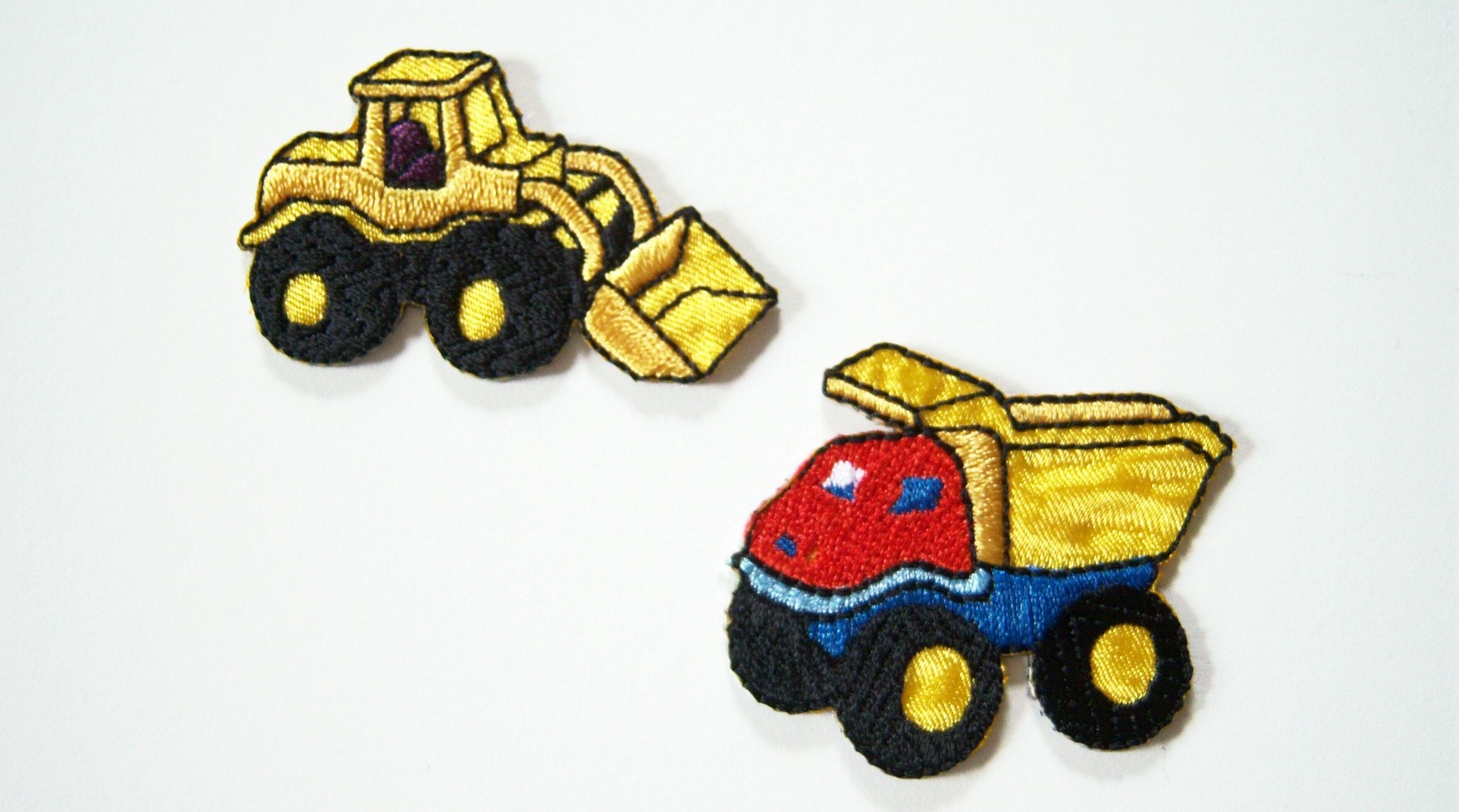 Dump Truck Backhoe Set