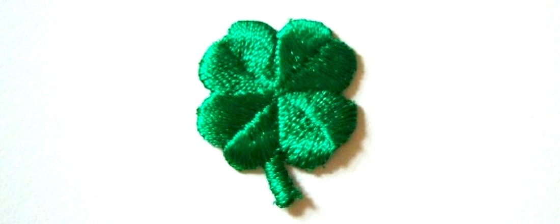 Emerald Clover Applique