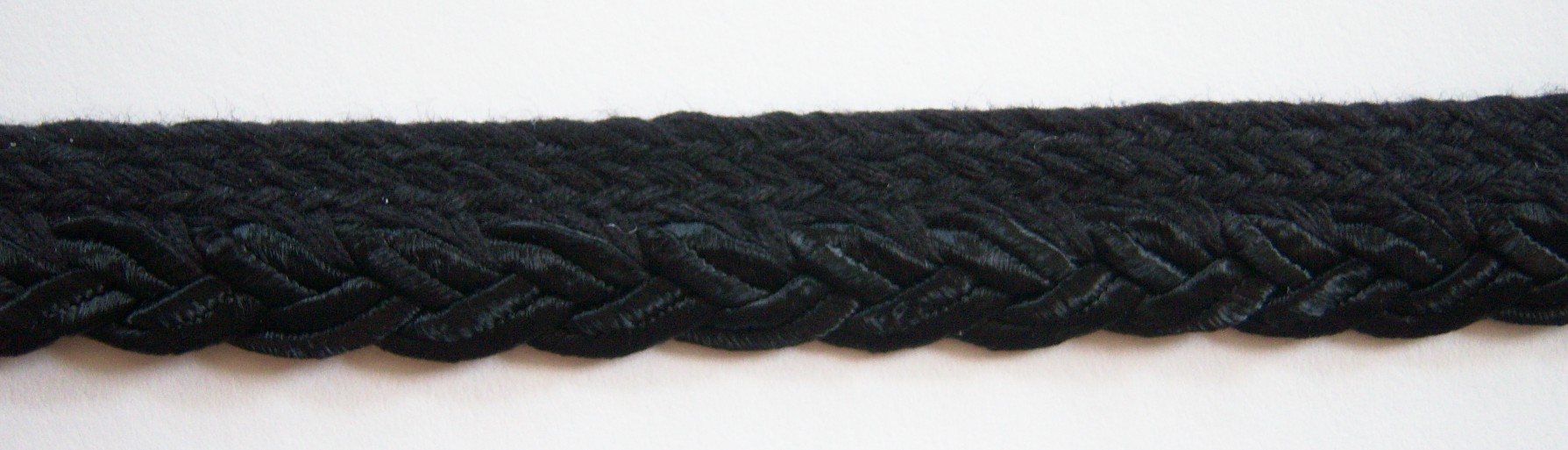 Black 5/16" Braid Piping