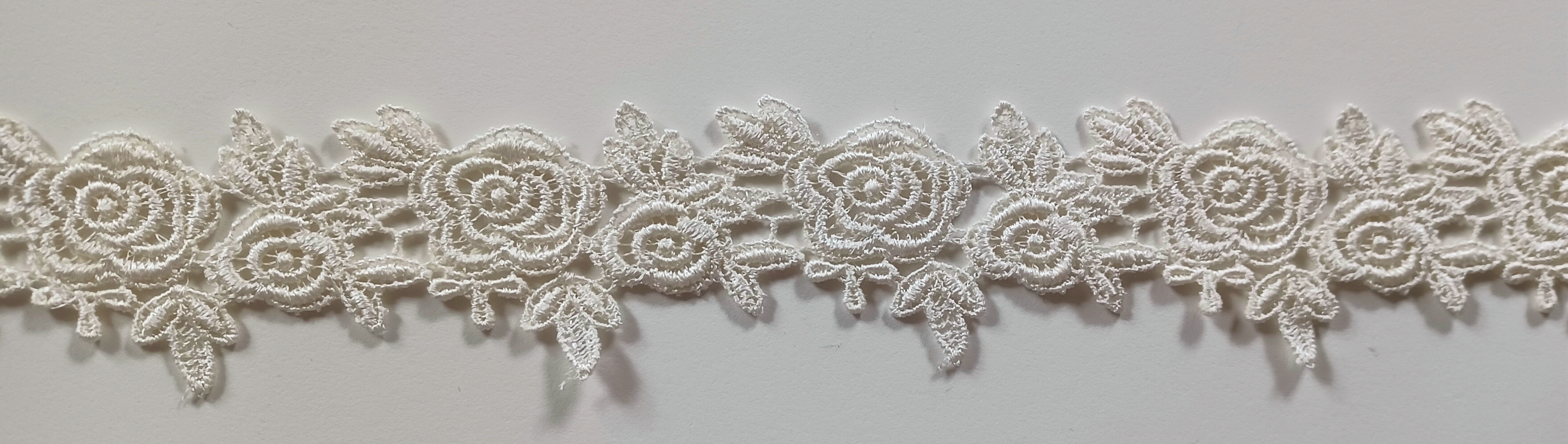 Light Ivory 1 1/2" Venise Lace