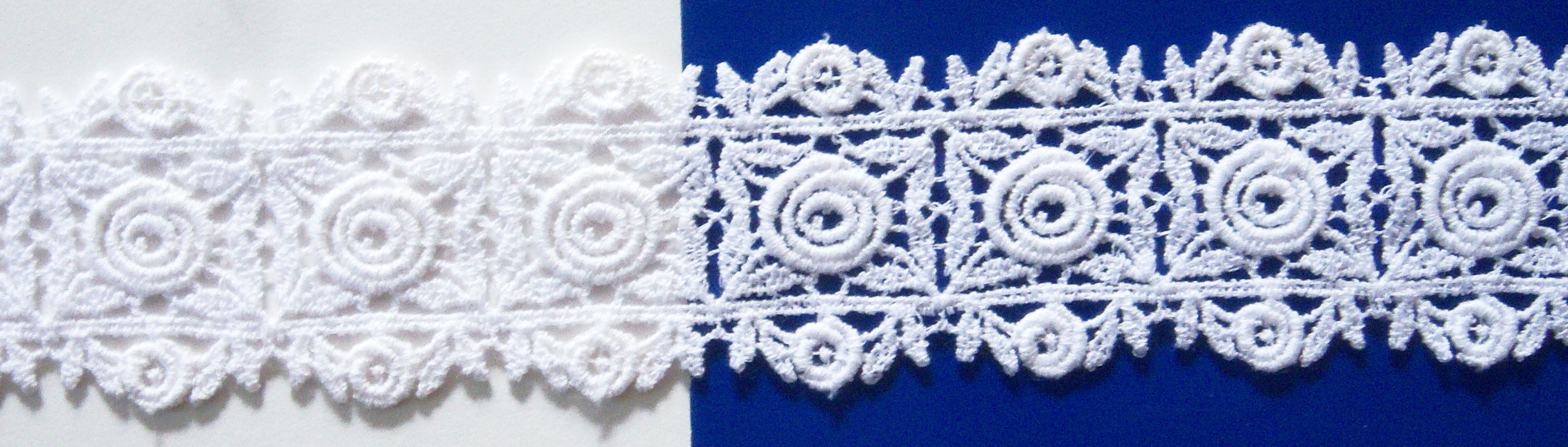 White 1 5/8" Venise Lace