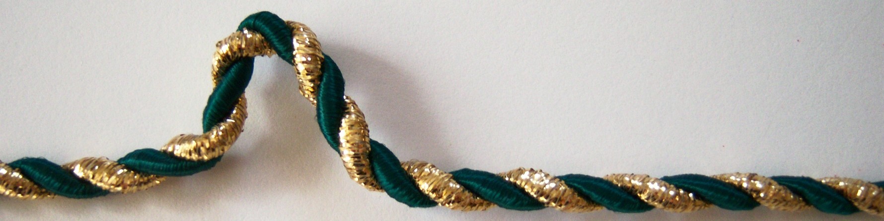 Green/Gold Sparkle 1/4" Wired Cord