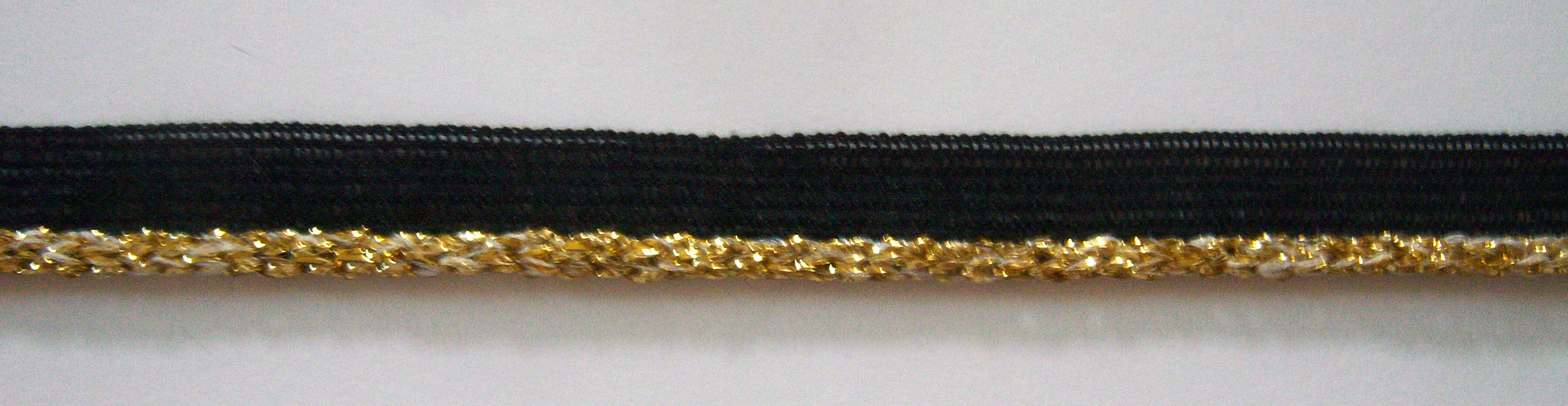 Black/Gold 1/8" Piping