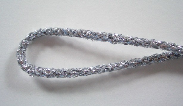 Silver Metallic 5/32" Cord