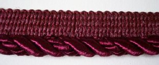 Fancy Burgundy 1" Piping