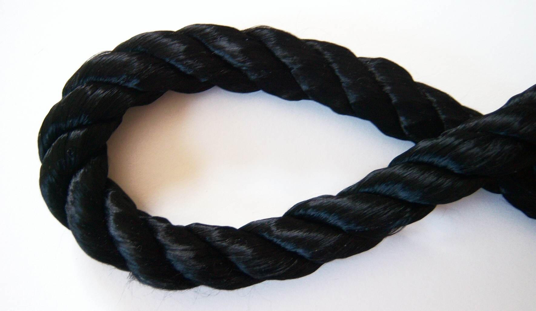 Wrights Black 7/8" Rayon Cord