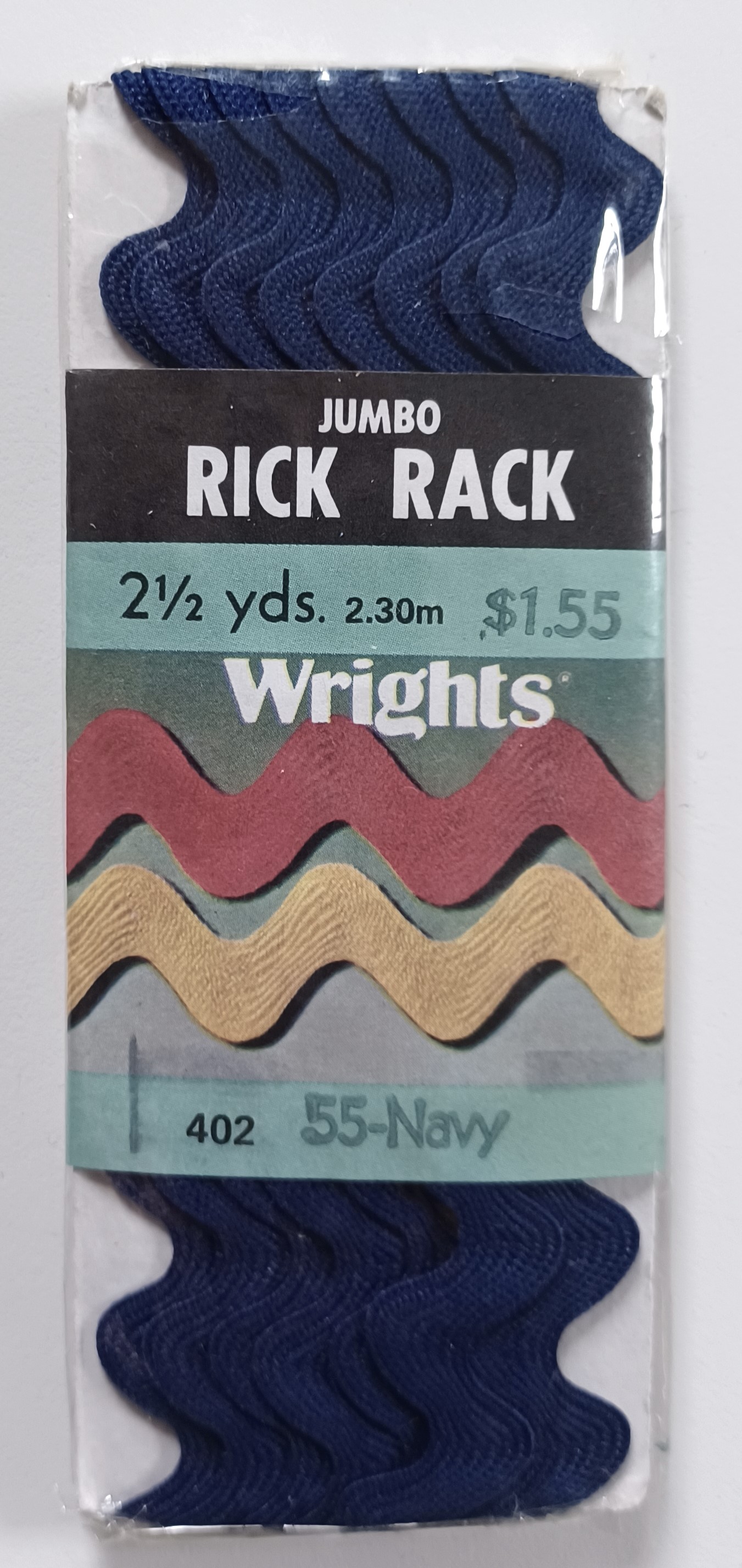 Navy Blue 3/4" Rick Rack