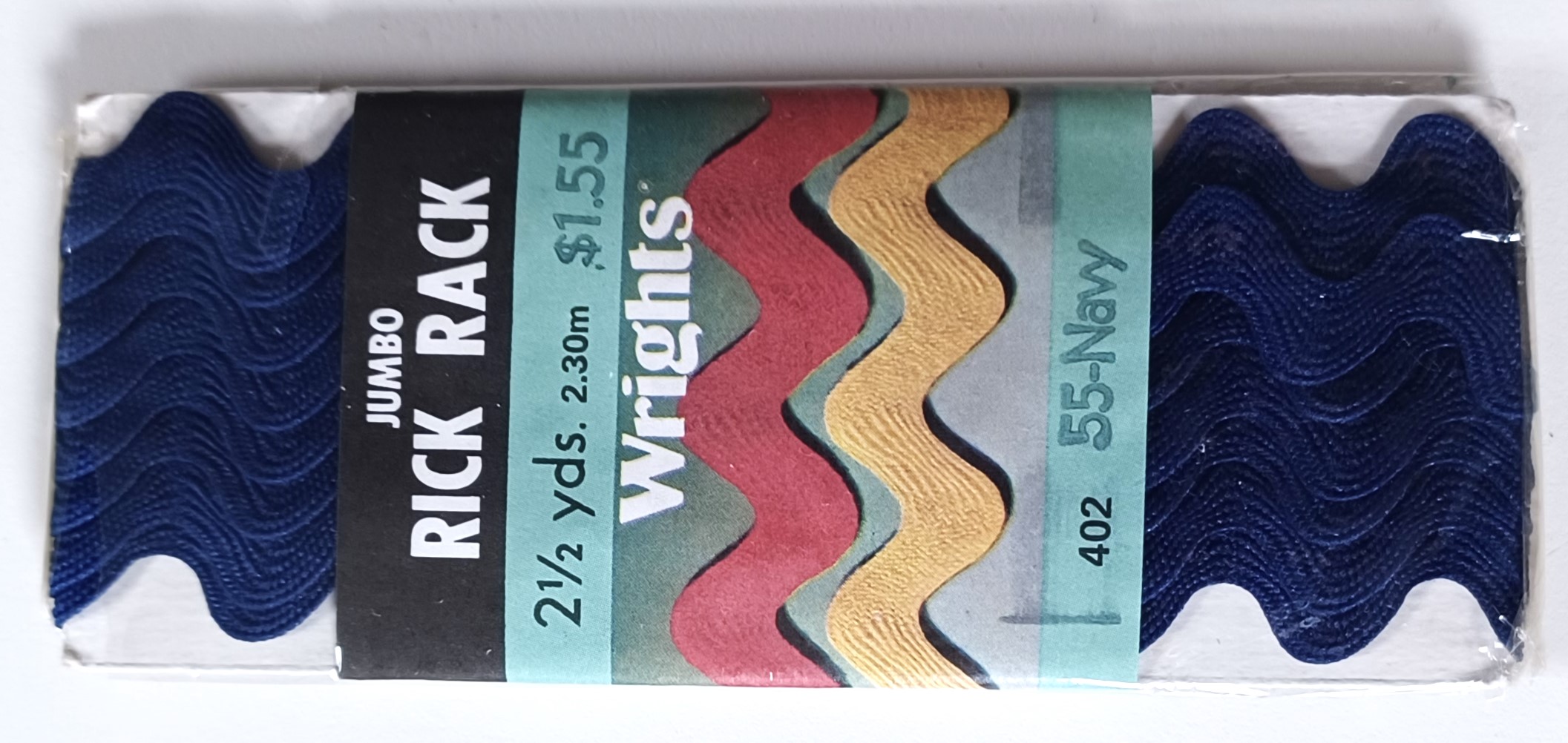 Navy Blue 3/4" Rick Rack