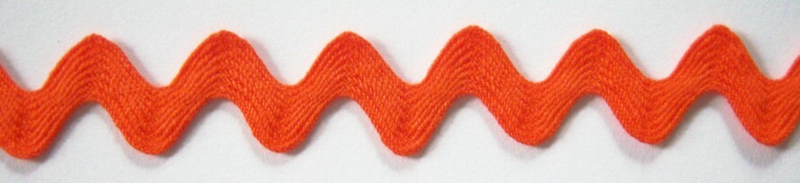 Orange 1/2" Rick Rack