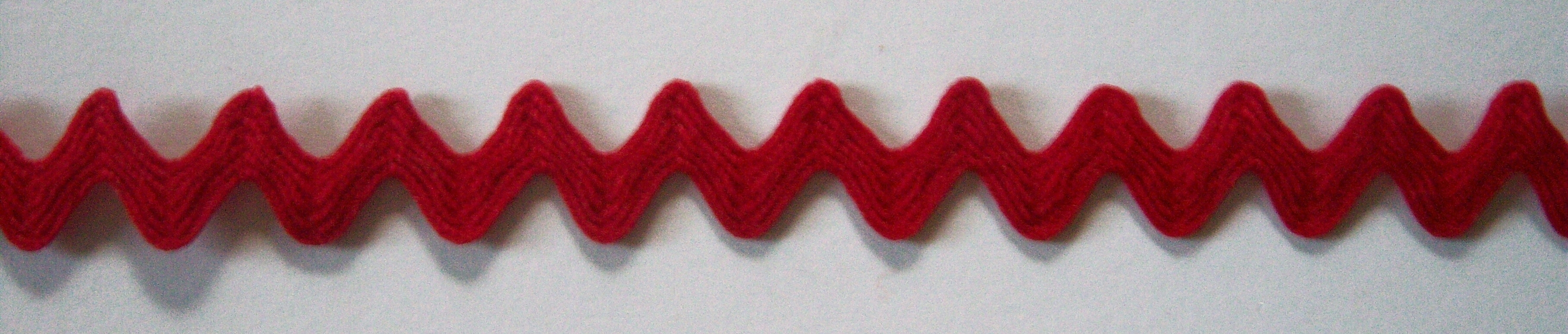 Crimson Red 1/2" Rick Rack