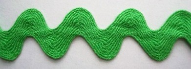 Grass Green 13/16" Rick Rack