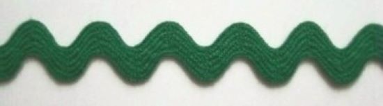 Green 3/8" Rick Rack