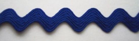 Royal Blue 3/8" Rick Rack