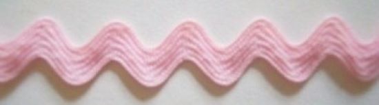 Baby Pink 3/8"Polyester Rick Rack