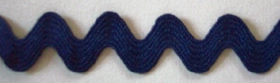 Navy 1/2" Rick Rack