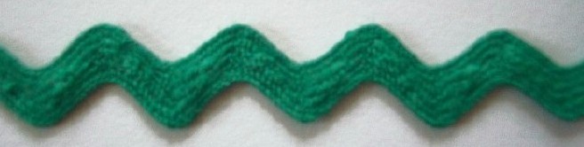 Grass Green 3/8" Rick Rack