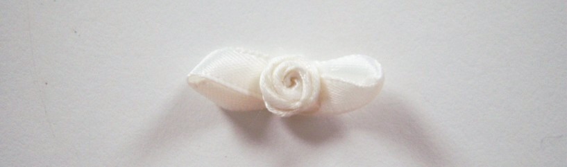 Ivory/Ivory Satin 1" Loop