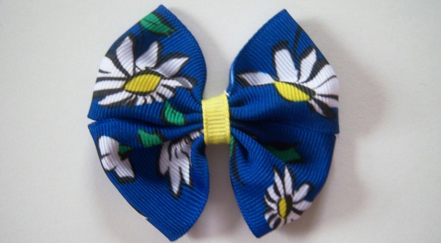 Royal Daisy Grosgrain 2 1/4" Bow