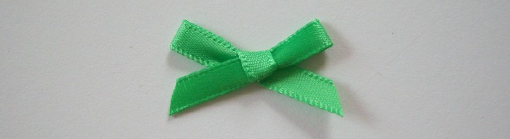 Lime Satin Bow