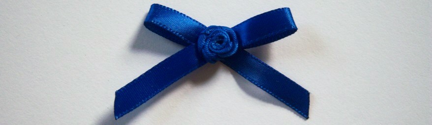 Royal Satin Rose Bow