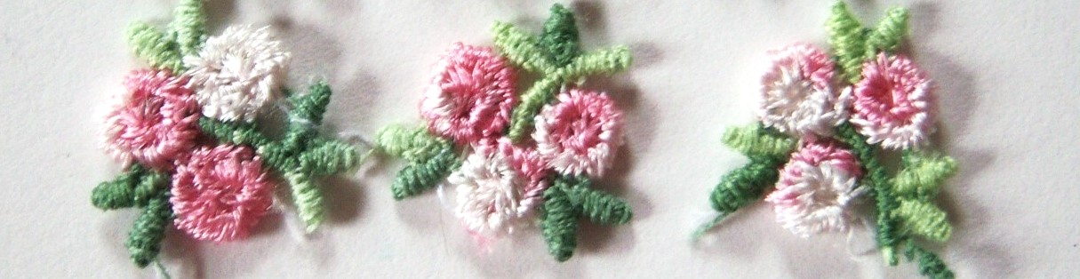 Pink 3/4" Flower