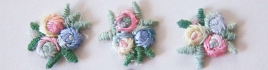 Pastel 5/8" Flower