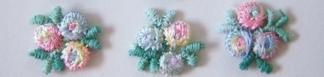 Pastel 11/16" Flower