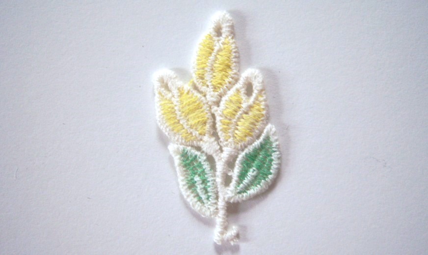 Natural/Yellow/Green Corn Applique