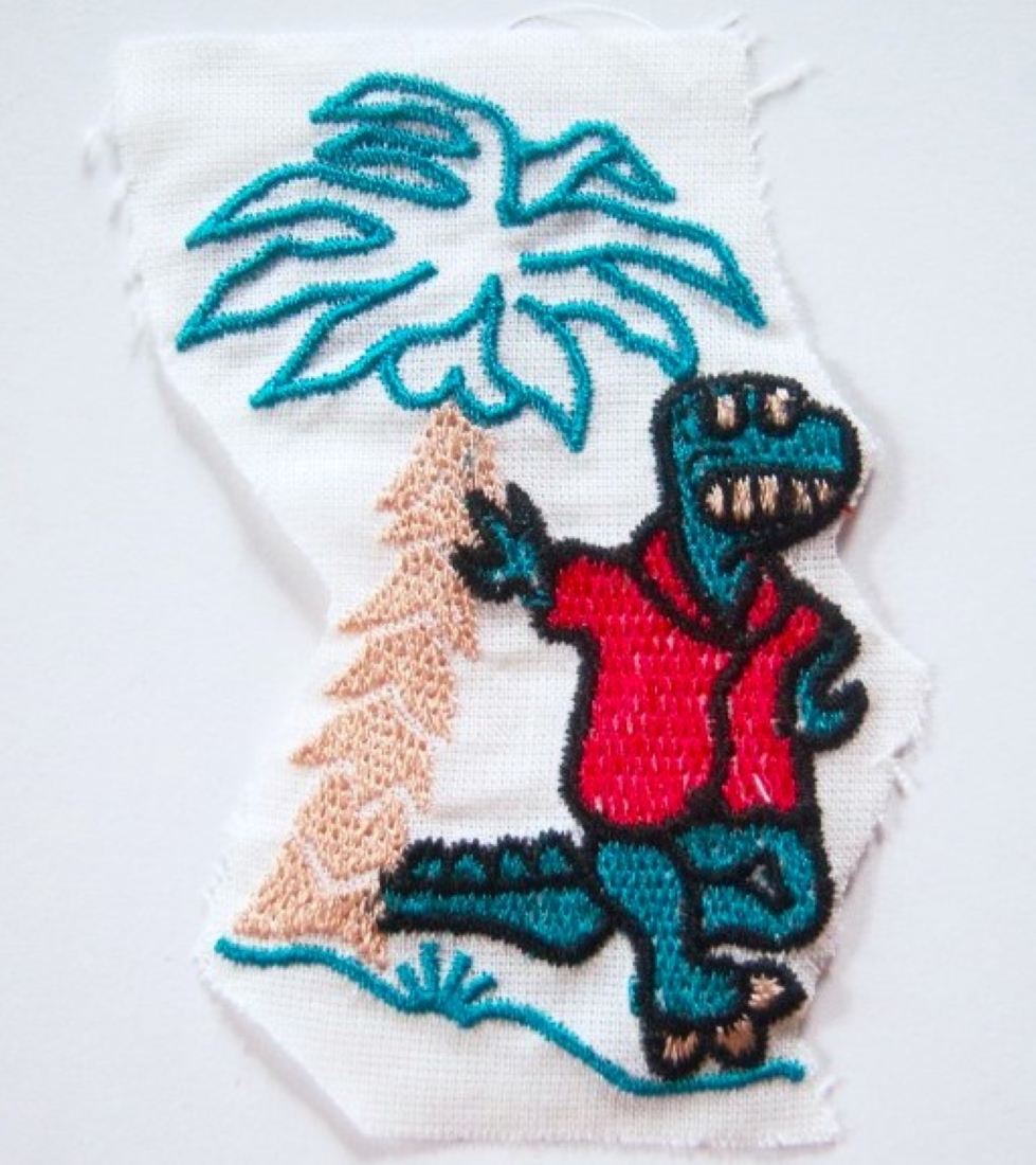 Island Gator Applique