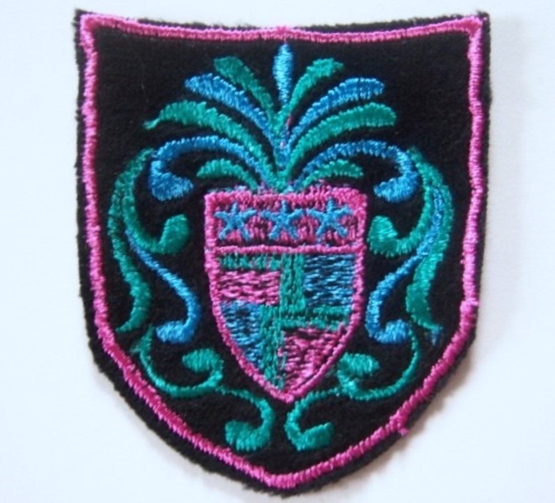 Black/Turquoise/Pink Emblem