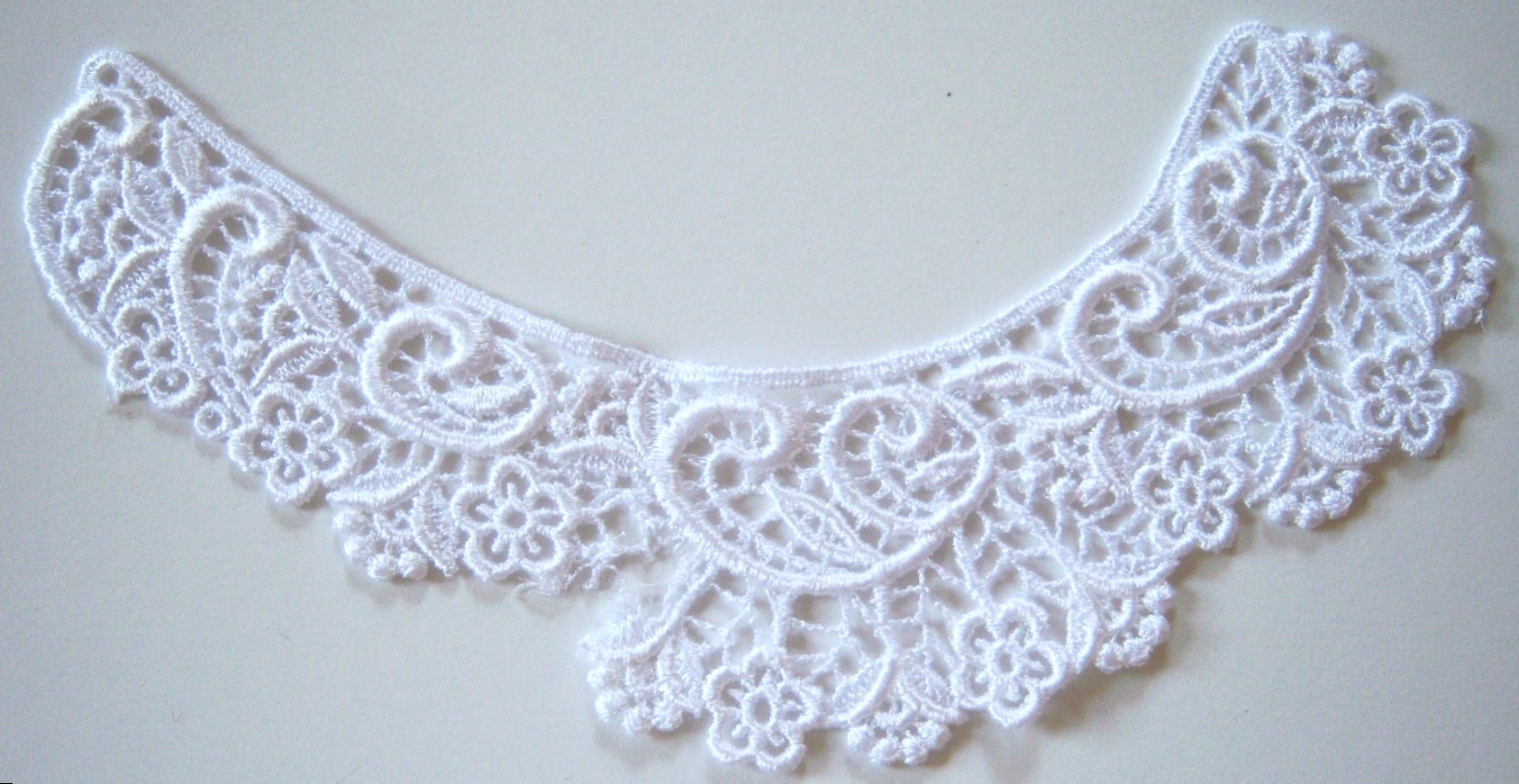 White Venise Lace Applique