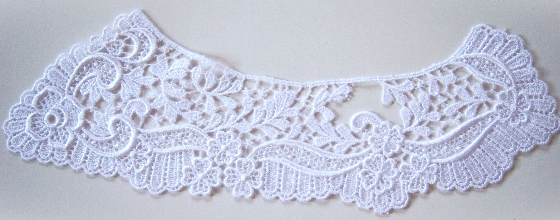 White Venise Lace Applique