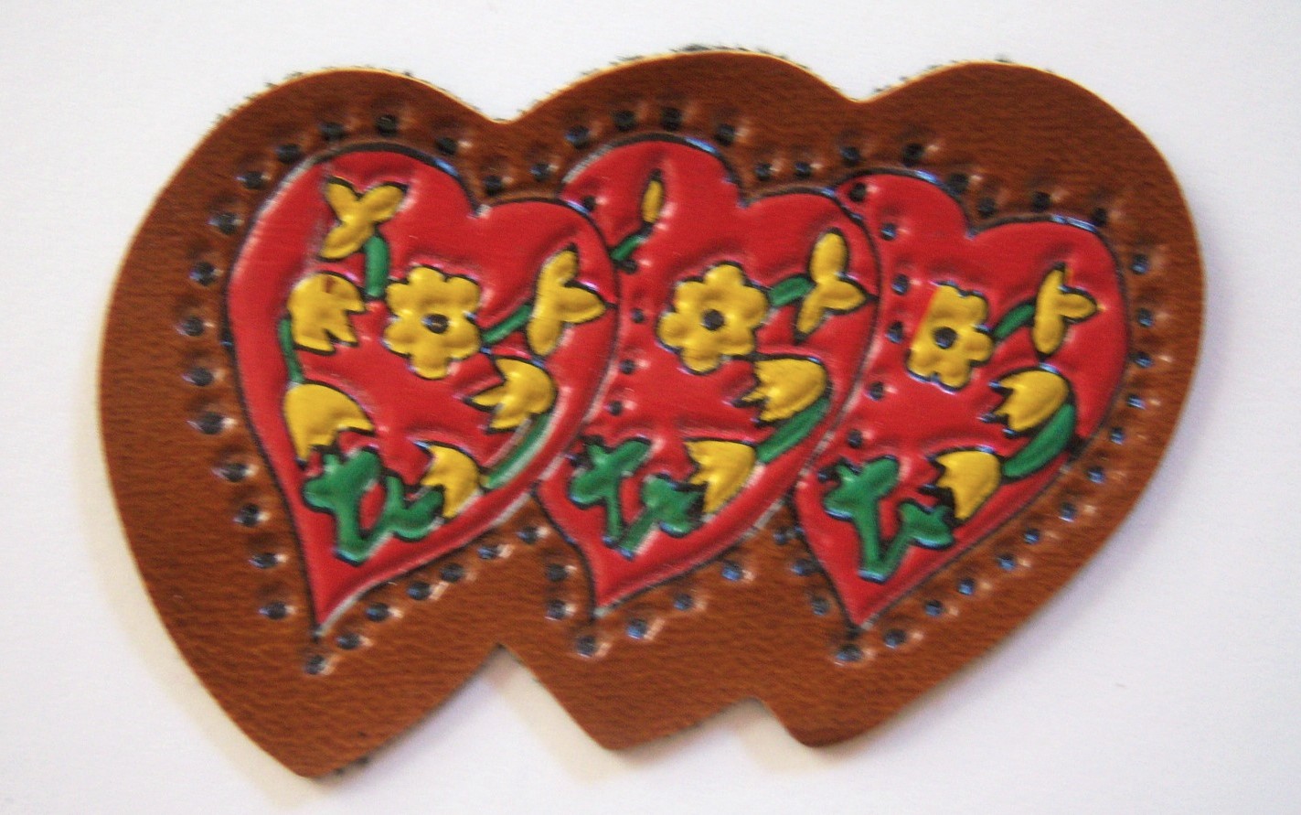 Vinyl Heart Sew On Applique