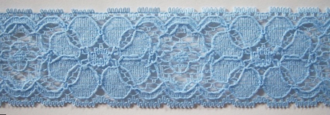 Sky Blue 1 1/2" Lace