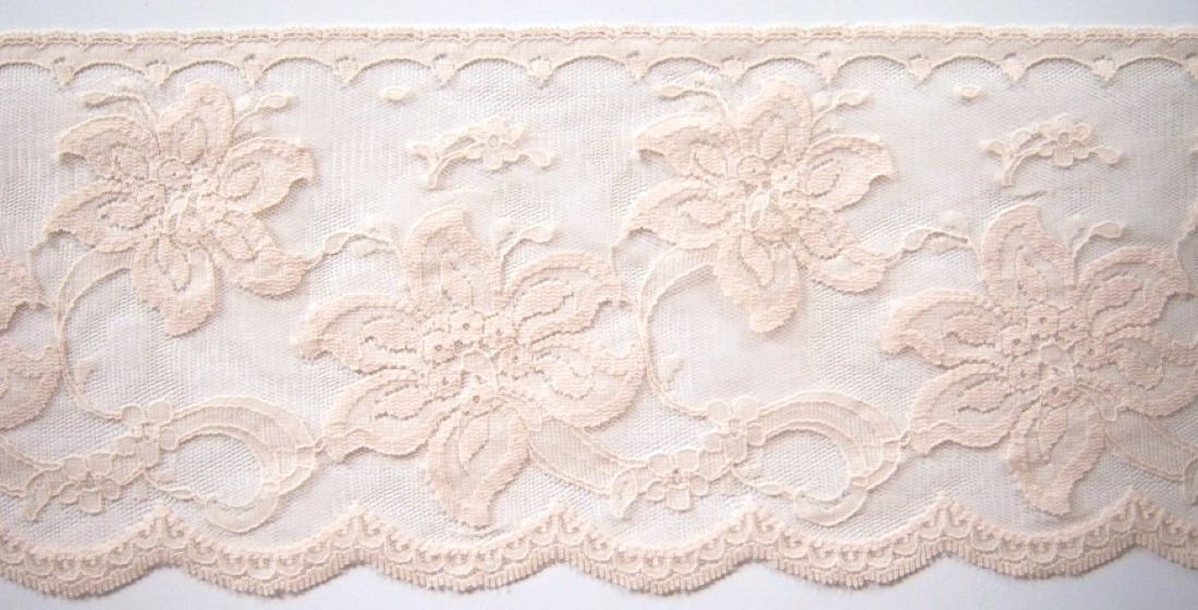 Beige 5 3/8" Lace