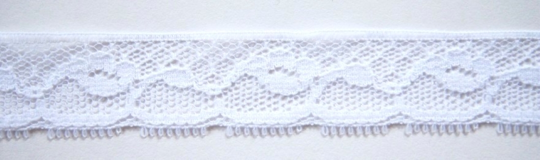 White 3/4" Lace