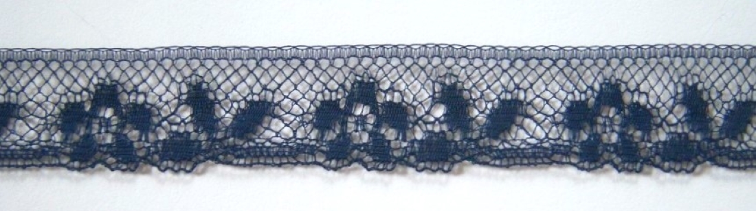 Navy Blue 3/4" Nylon Lace