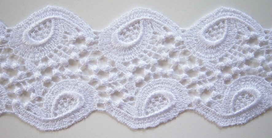 White 3" Venise Lace