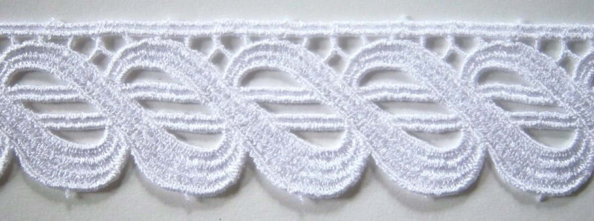 White 1 1/2" Venise Lace