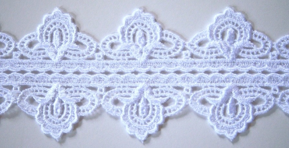 White 3" Venise Lace