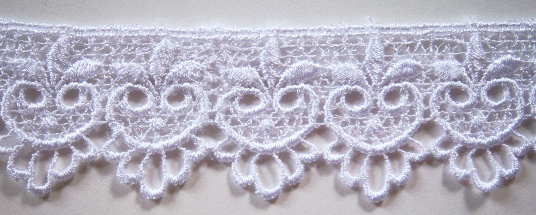 Natural White 1 3/4" Venise Lace