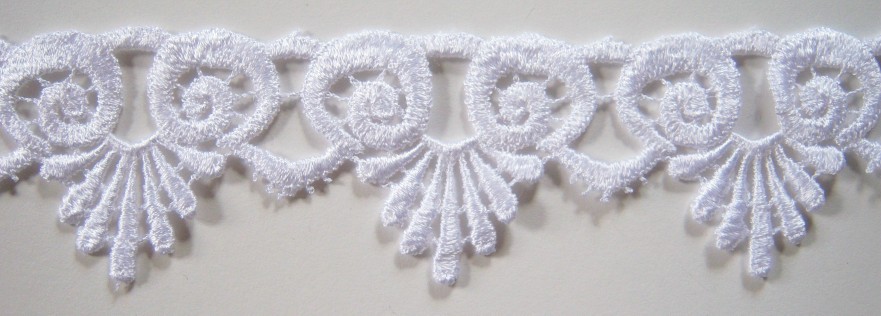 Natural White 1 3/4" Venise Lace