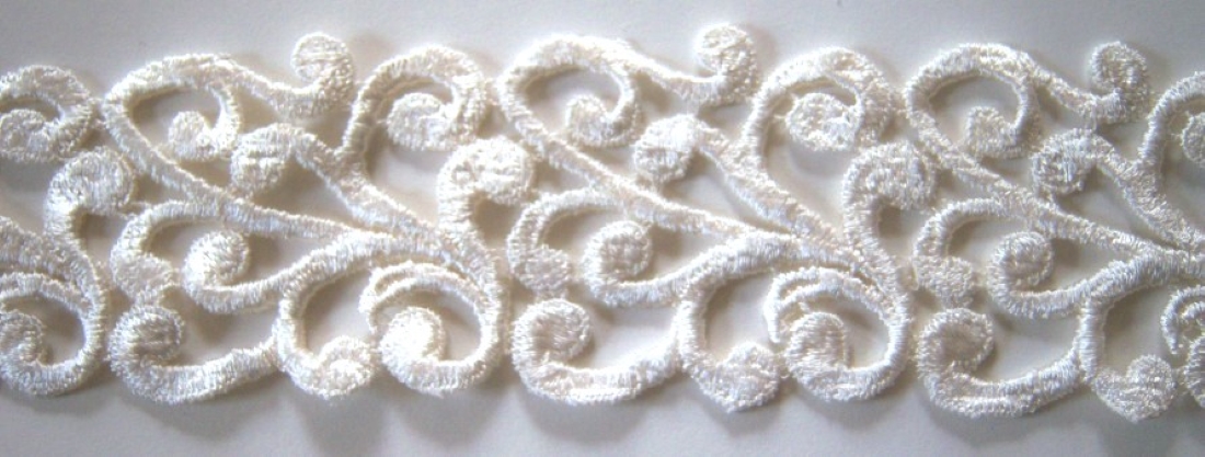 Ivory 2" Venise Lace