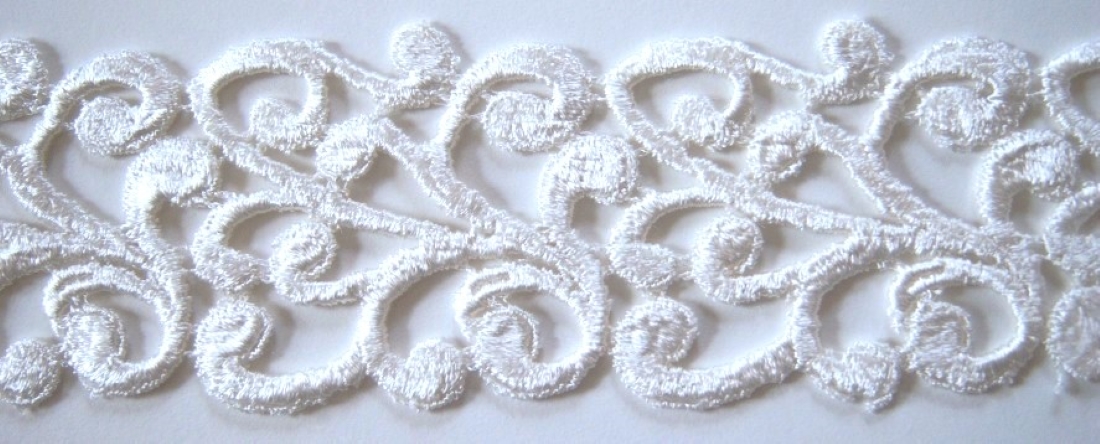 Natural White 2" Venise Lace