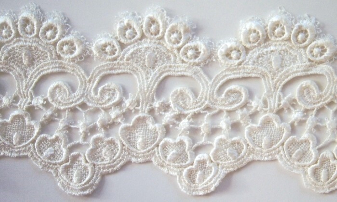 Light Ivory 4 3/4" Venise Lace