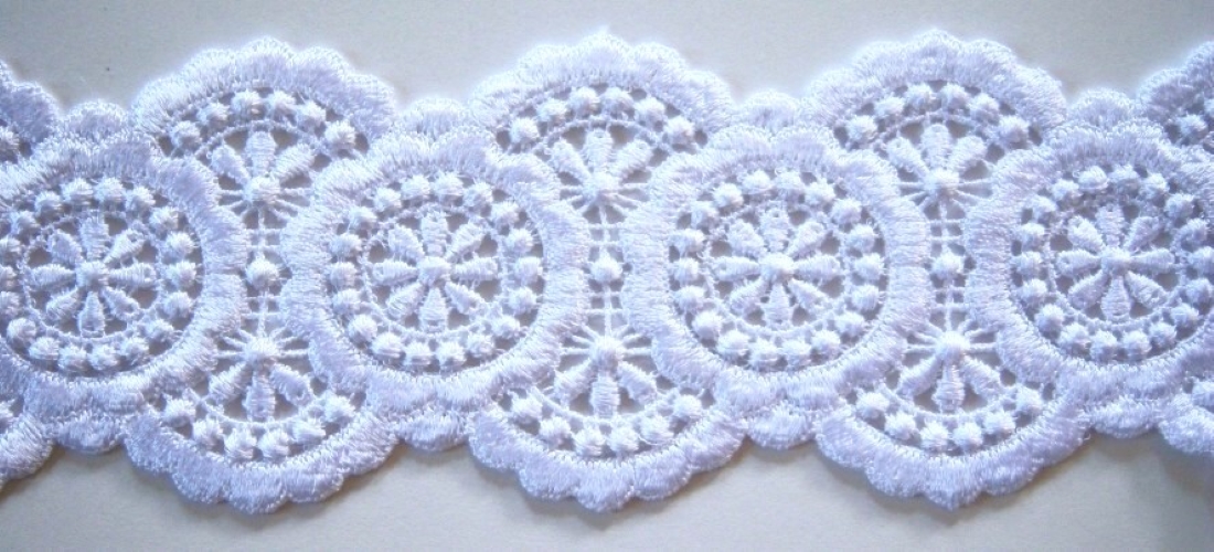 White 3" Venise Lace