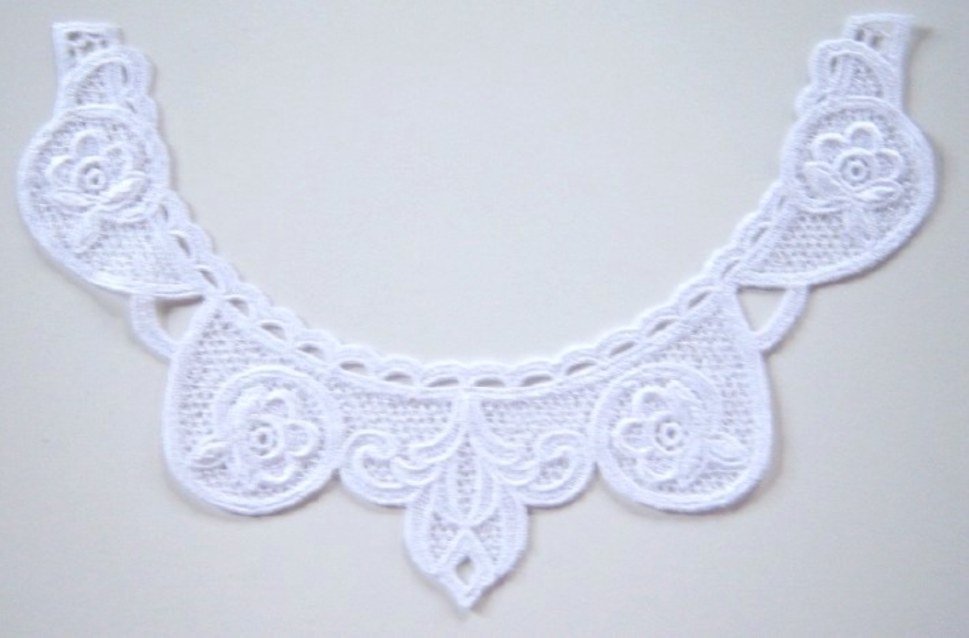 White Venise Lace Applique