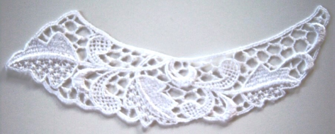 White Venise Lace Applique