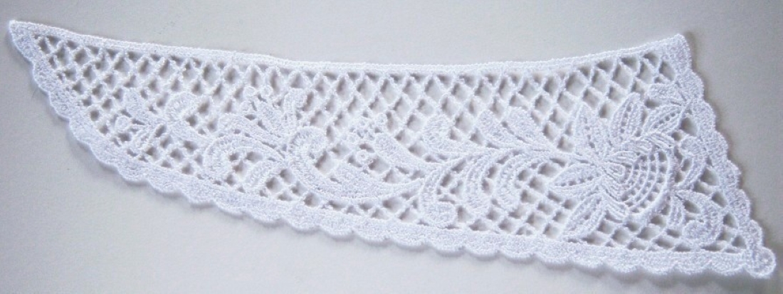 White Venise Lace Applique